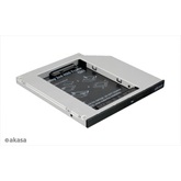 Akasa - N.Stor S9 - 2,5" HDD - optikai meghajtó notebook konverter - AK-OA2SSA-03