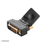 Akasa DVI-D - HDMI adapter - AK-CBHD16-BK