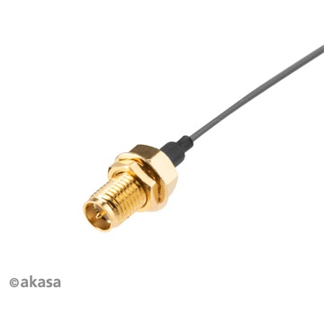 Akasa - I-PEX MHF4L - RP-SMA Pigtail kábel - A-ATC01-150GR
