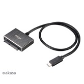 Akasa USB3.1 kábel 2,5" SATA SSD ÉS HDD adapter - 60cm - AK-AU3-05BK