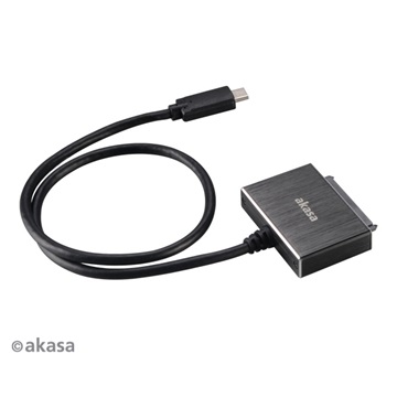 Akasa USB3.1 kábel 2,5" SATA SSD ÉS HDD adapter - 60cm - AK-AU3-05BK
