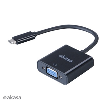 Akasa USB 3.1 C - VGA - 15cm - AK-CBCA03-15BK