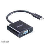 Akasa USB 3.1 C - VGA - 15cm - AK-CBCA03-15BK