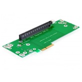 ADA Delock 41836 PCI Express emelő kártya x4 > x16 90°-ban balra elforgatva
