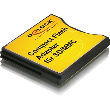 ADA Delock 61590 SD/MMC memória kártyákhoz CF adapter