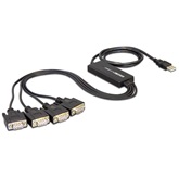 Delock 61887 USB 2.0 - 4 x soros adapter