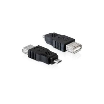 Delock 65325 USB microB apa > USB 2.0-A anya OTG adapter