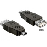Delock 65399 USB mini apa > USB 2.0-A anya OTG adapter
