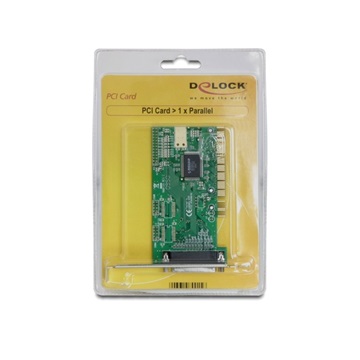 Delock 89015 PCI kártya - 1 x párhuzamos