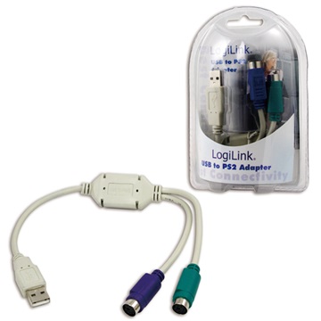 LogiLink AU0004A USB - PS/2 adapter