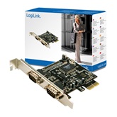 LogiLink PC0031 PCI Express kártya - 2 x soros