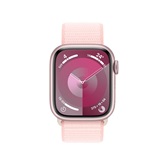 Apple Watch S9 Cellular 41mm Pink Alu Case w Light Pink Sport Loop