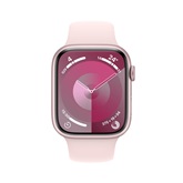 Apple Watch S9 Cellular 45mm Pink Alu Case w Light Pink Sport Band - M/L