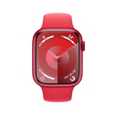 Apple Watch S9 Cellular 45mm RED Alu Case w RED Sport Band - S/M