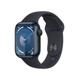 Apple Watch S9 GPS 41mm Midnight Alu Case w Midnight Sport Band - S/M