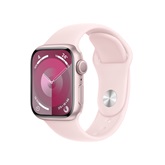 Apple Watch S9 GPS 41mm Pink Alu Case w Light Pink Sport Band - M/L