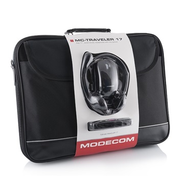 BAG NB Modecom 15,6" 3in1 Traveler - Táska-Egér-Headset