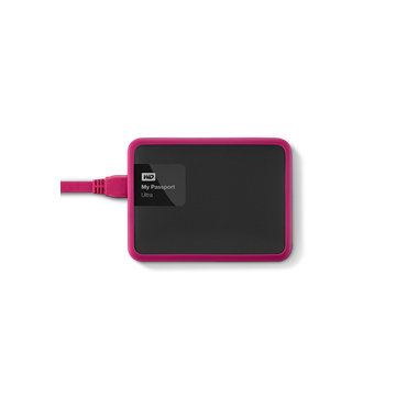 BAG WD Grip Pack MyPassport Ultra HDD Védőtok - Rózsaszín 2TB/3TB - WDBFMT0000NPM-EASN
