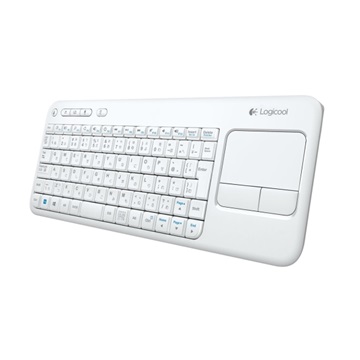 BILL Logitech K400 Wireless Touch keyboard US - Fehér