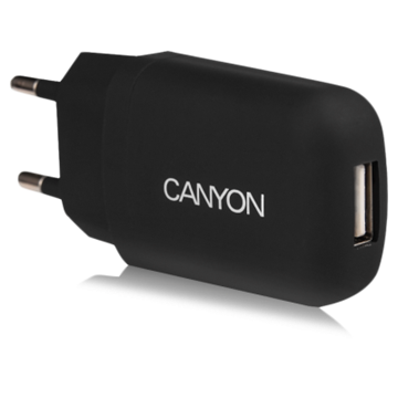 CHG Canyon CNE-CHA11B 1portos hálózati USB töltő - Fekete