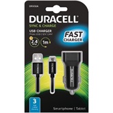 Duracell DR5032A  Single 2.4A +1M Micro USB Cable