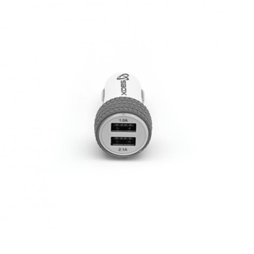 Sbox CC-31W Dual USB autós töltő,3.1A,fehér