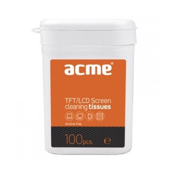 CLR ACME CL-02 LCD tisztító nedves törlőkendő 100db