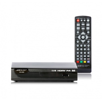 DV Set-Top-Box Alcor HD 2400 DVB-T vevő