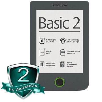 E-BOOK 6" PocketBook Basic 2 614 - Silver