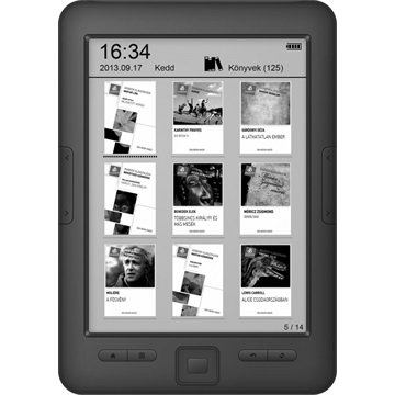 E-BOOK 6" Wayteq xBook 60 Eink PEARL! 4GB XBOOK-60D V2