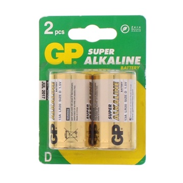 GP Super alkáli D góliát elem - 2db/csomag