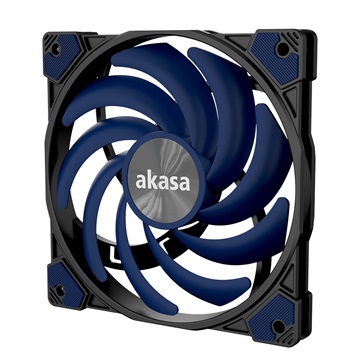 Akasa - Case Fan - 12cm - Alucia XS12 Blue - AK-FN122-BL