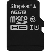 Kingston 16GB SD micro Canvas Select 80R (SDHC Class 10  UHS-I) (SDCS/16GBSP) memória kártya