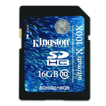 FL Kingston SDHC 16GB Class10 G2