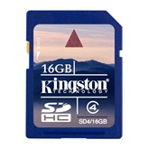 FL Kingston SDHC 16GB Class4 (SD4/16GB)