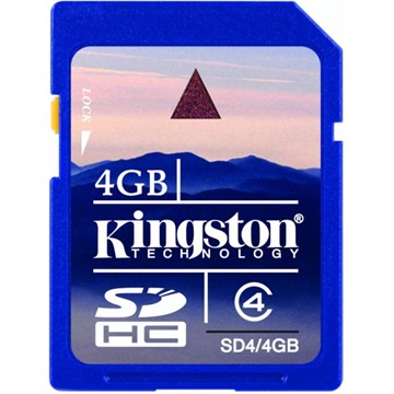Kingston SDHC 4GB Class4