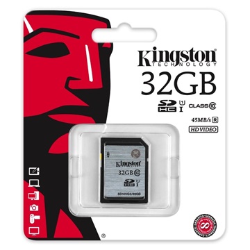 FL Kingston SDHC C10 UHS-I 32GB