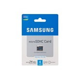 FL Samsung MicroSD SDHC 4GB Class4 - Adapterrel