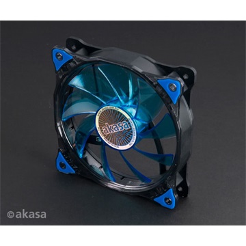 Akasa - Case Fan - 12cm - Vegas Kék LED - AK-FN091-BL