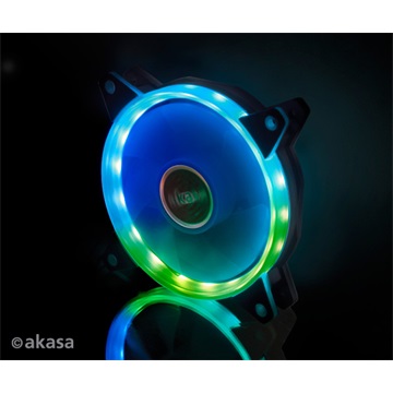 Akasa - Case Fan - 12cm - Vegas AR7 RGB LED - AK-FN099