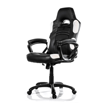 GCN Arozzi Enzo Gaming szék - Fekete/Fehér