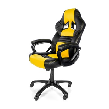 GCN Arozzi Monza Gaming szék - Fekete/Sárga