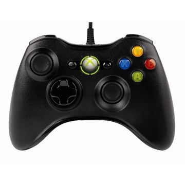 GP Microsoft Xbox 360 Wired controller - Fekete