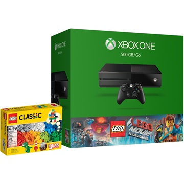 GP Microsoft Xbox One 500GB + The LEGO® Movie + LEGO® Classic Kreatív játék