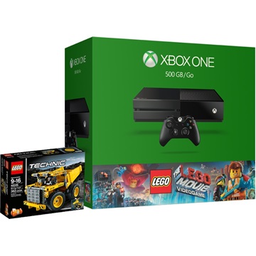 GP Microsoft Xbox One 500GB + The LEGO® Movie + LEGO® Technic Bányadömper