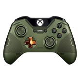 GP Microsoft Xbox One vezeték nélküli kontroller Halo 5 - Zöld-arany
