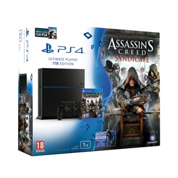 GP Sony PS4 1TB + Assassins Creed Syndicate + Watch Dogs