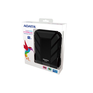HDD EXT 2,5" ADATA Durable HD710 - 2TB USB3.0 - Fekete