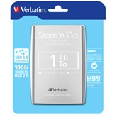 HDD EXT 2,5" Verbatim Store n Go 1TB USB 3.0 Ezüst