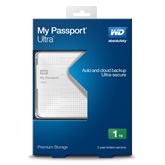 HDD EXT 2,5" WD My Passport Ultra 1TB USB3.0 -  Fehér - WDBZFP0010BWT-EESN